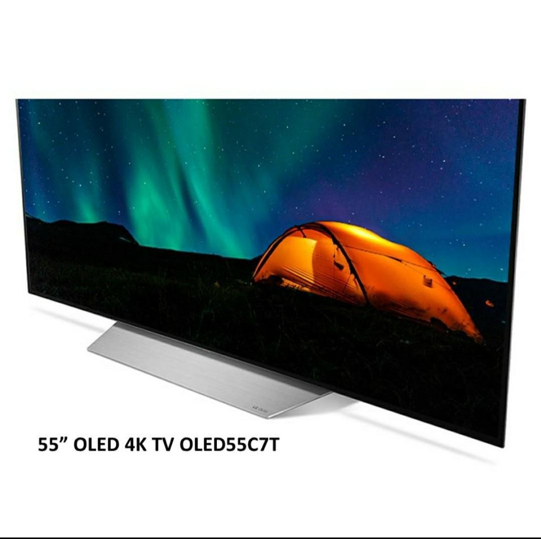 LG OLED 55" 4K UHD TV, TV & Home Appliances, TV & Entertainment, TV on