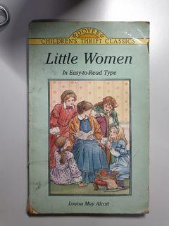 Little Women by Louis Mae Alcott easy to read