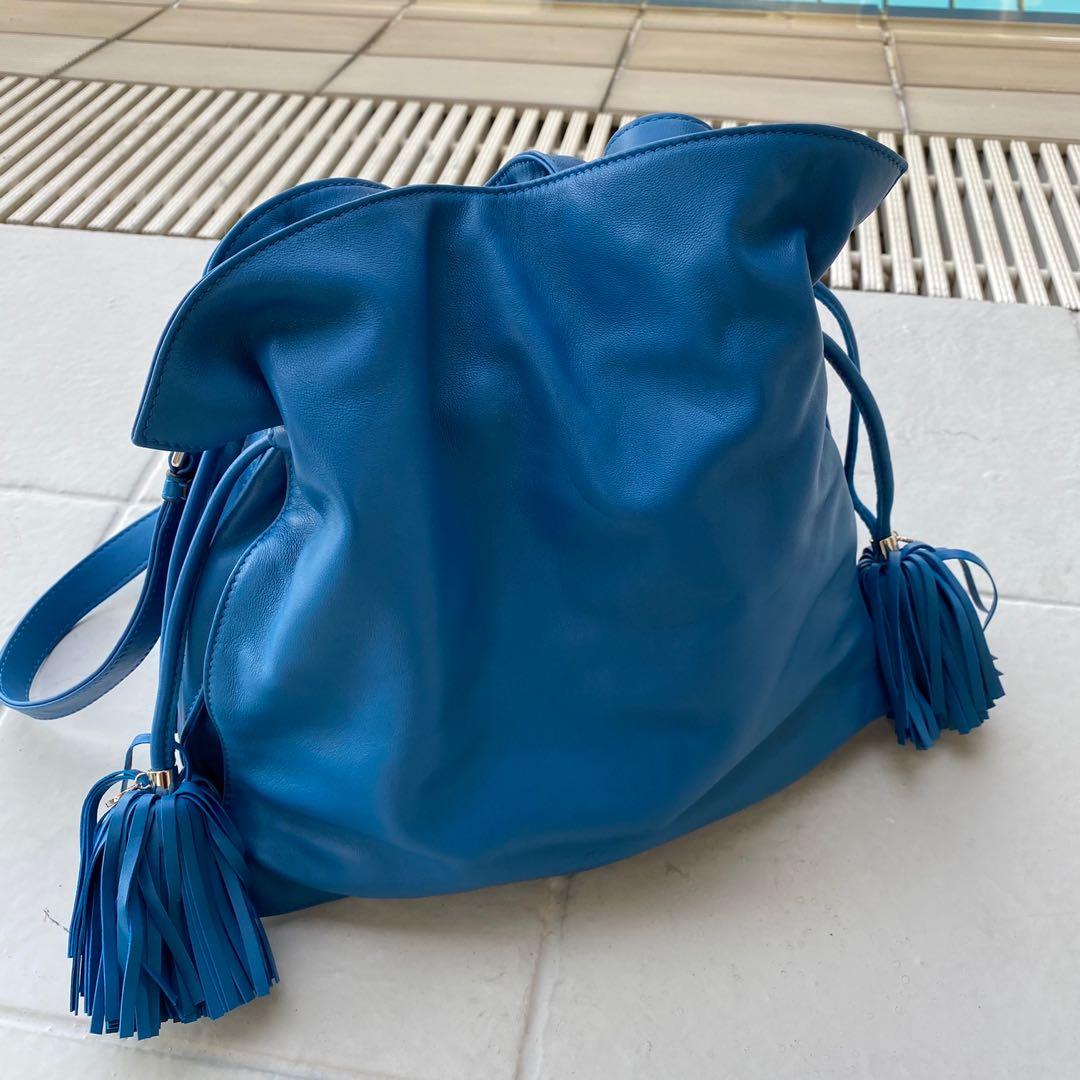 loewe bag blue