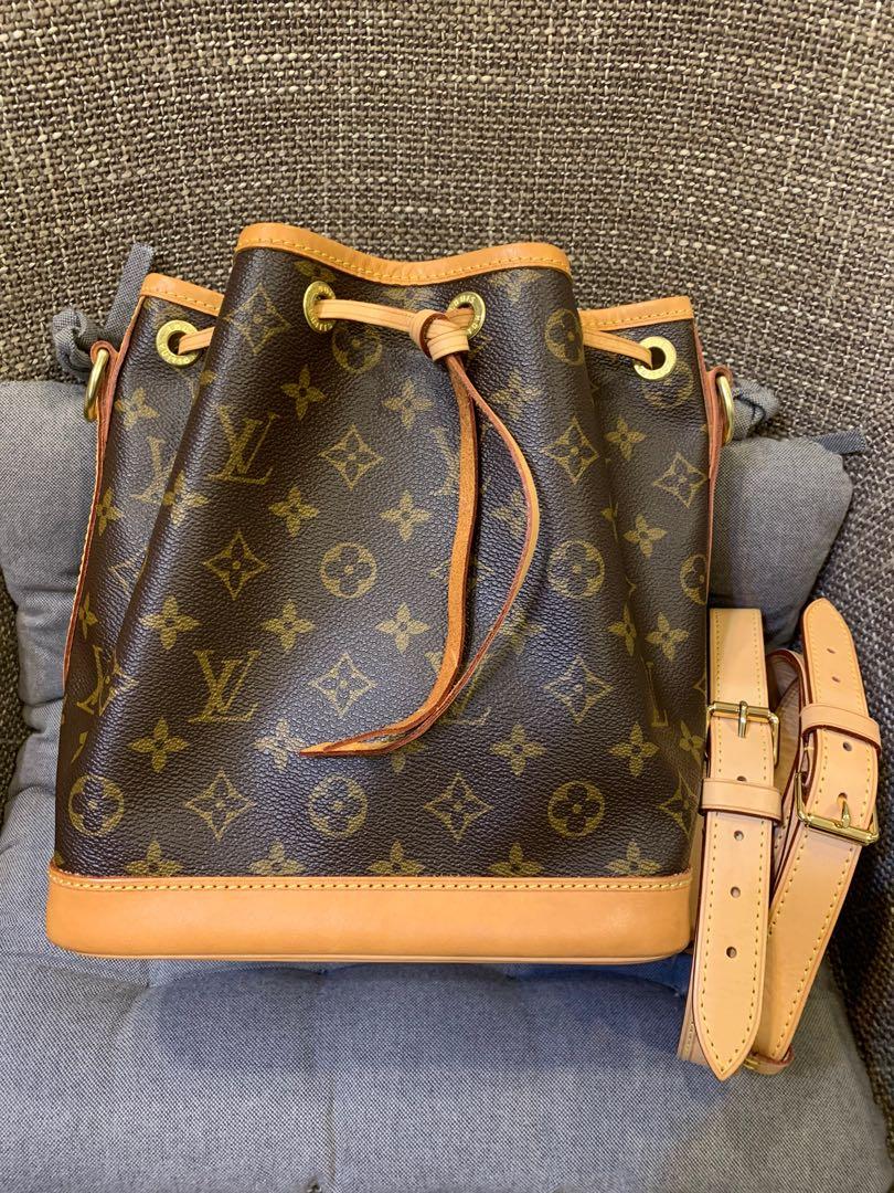 Louis vuitton Noe BB Monogram LV, Luxury, Bags & Wallets on Carousell