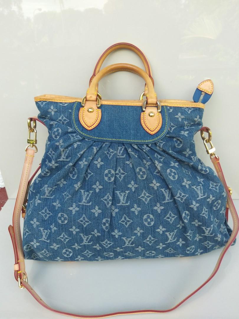 LV Louis Vuitton Judy Blame Limited Edition Pochette Blue Monogram Mini  Pleaty Striped Denim Handbag Shoulder bag Vintage and Rare, Luxury, Bags &  Wallets on Carousell
