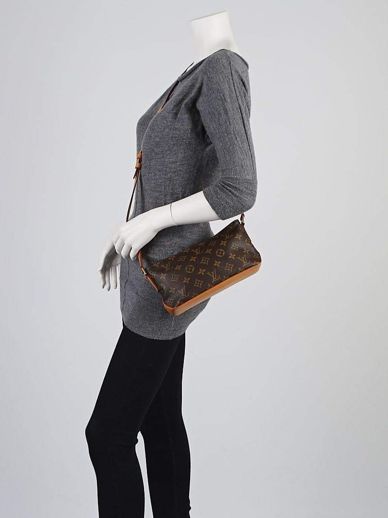 Louis Vuitton 2002 Made Canvas Monogram Trotteur Brown
