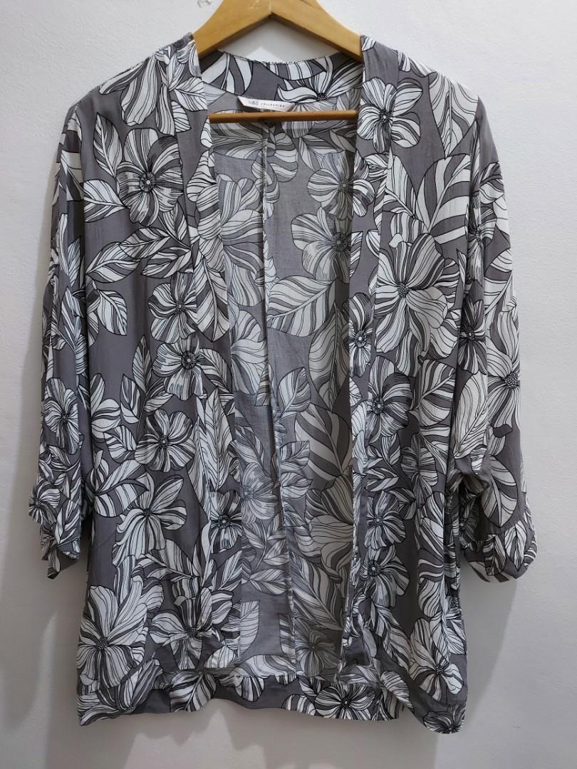 MARKS Spencer M S Collection FLORAL Kimono Women s Fashion Tops Blouses on Carousell