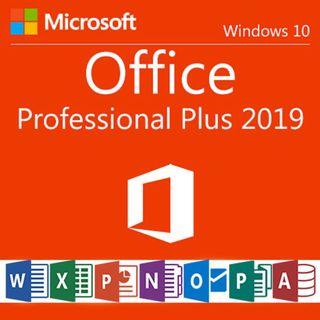 MICROSOFT OFFICE 2019 PROFESSIONAL PLUS 32/64 bit License Key Instant Delivery