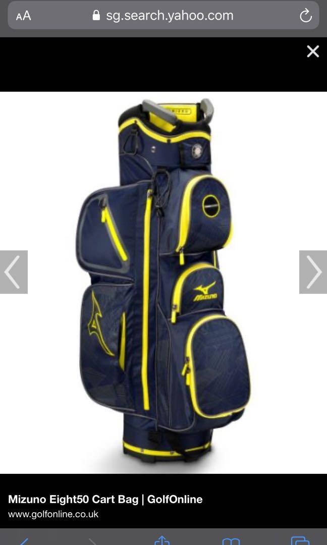 Mizuno eight50 cart bag sale