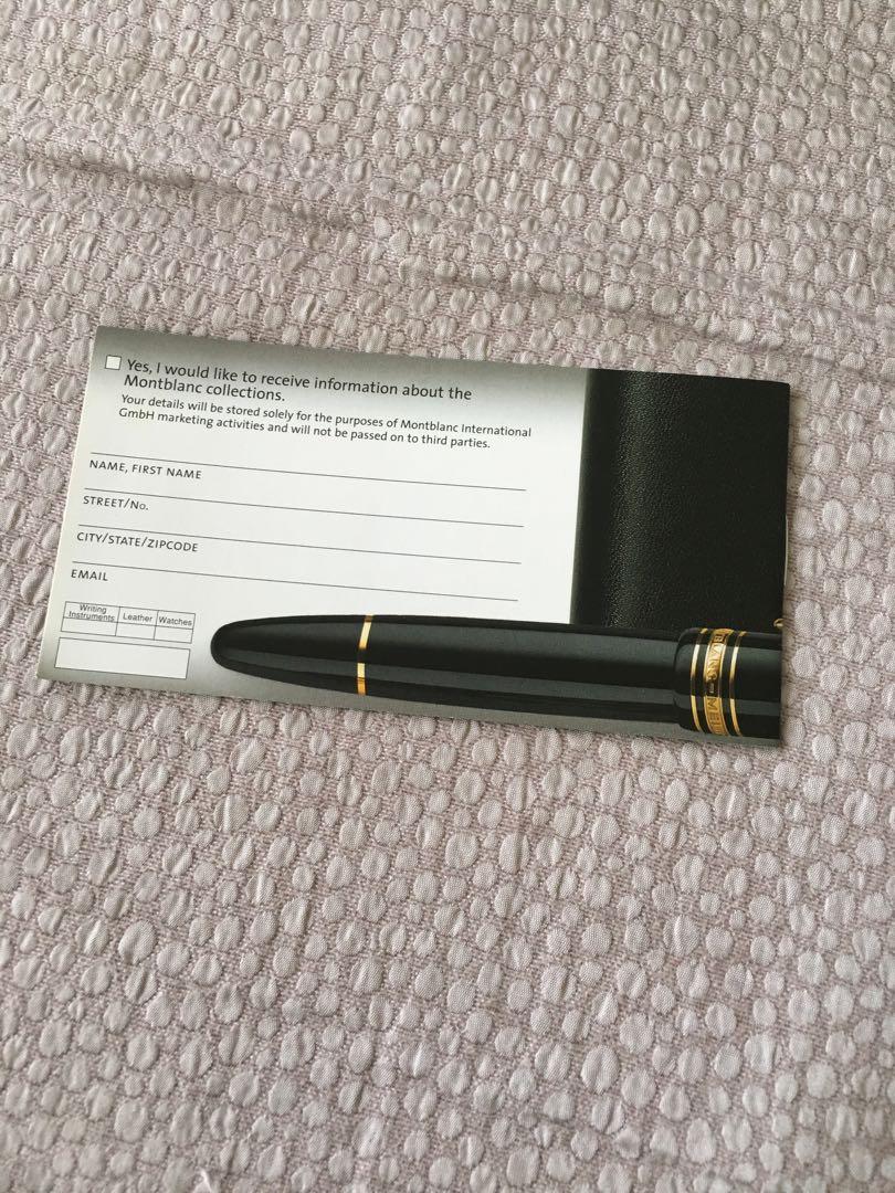 Montblanc voucher sale