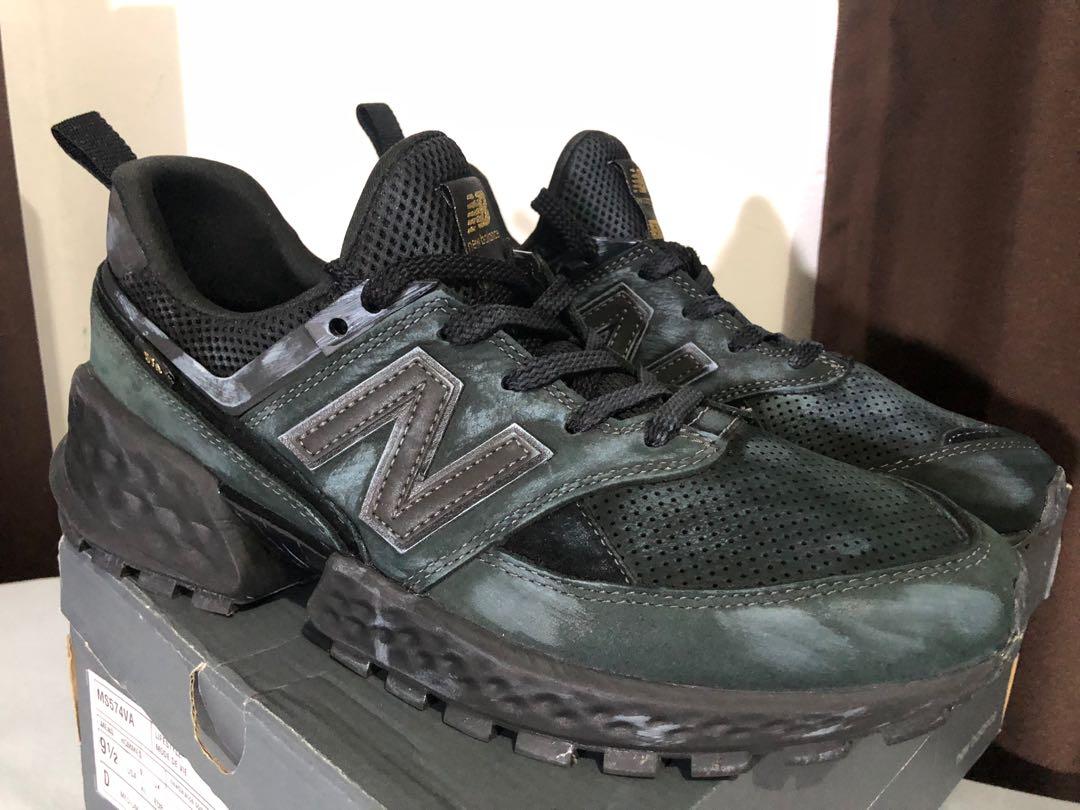 New Balance Ms574va Vintage Pack Black Men S Fashion Footwear Sneakers On Carousell