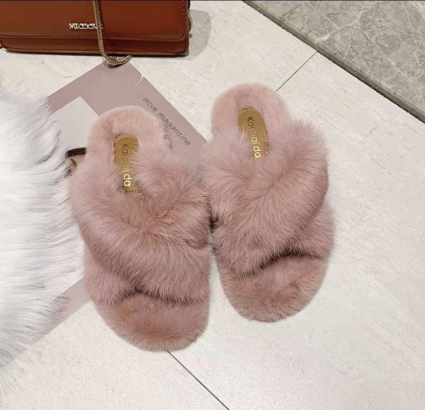 sexy furry slippers
