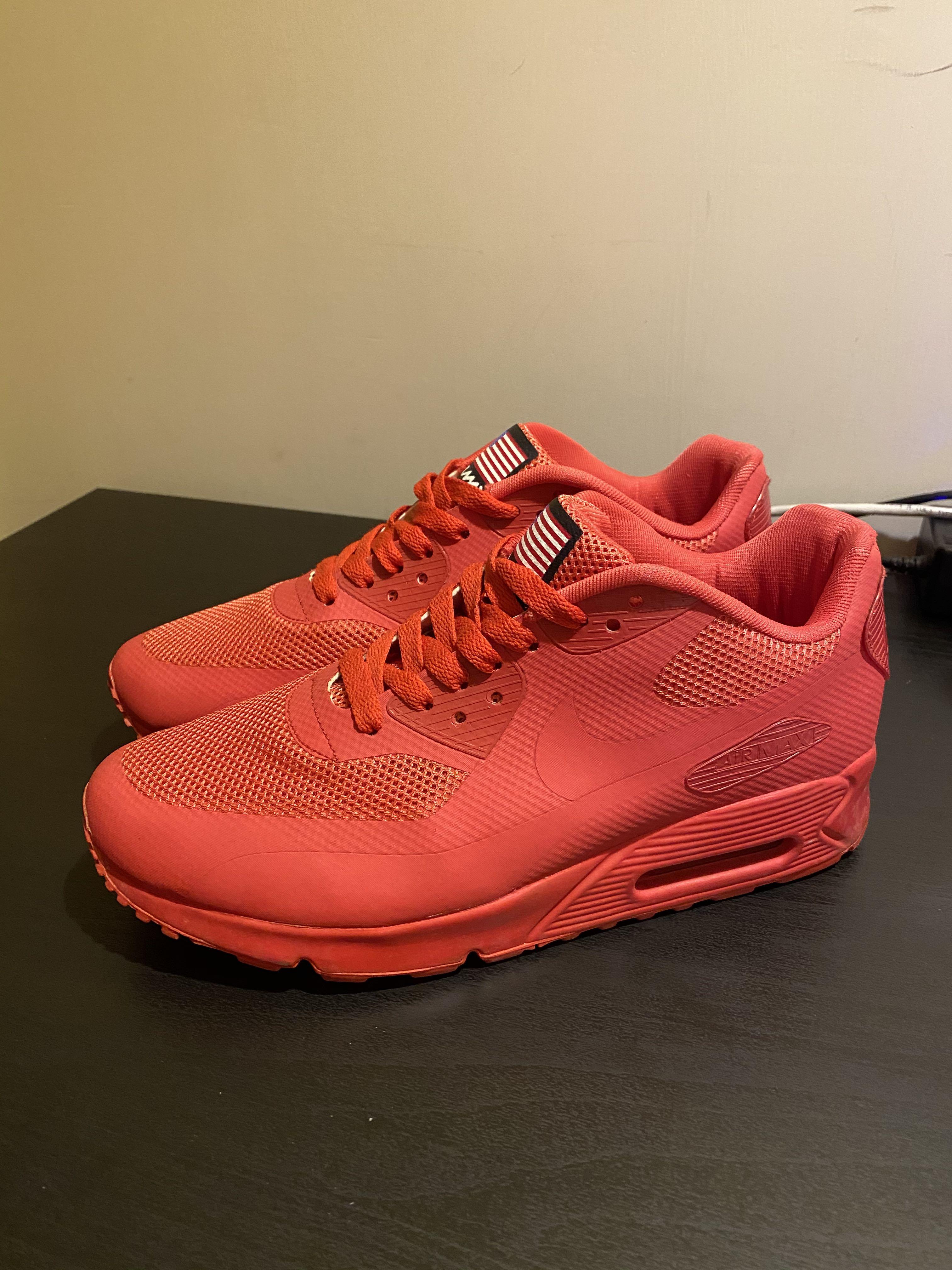 nike air max 90 independence day red