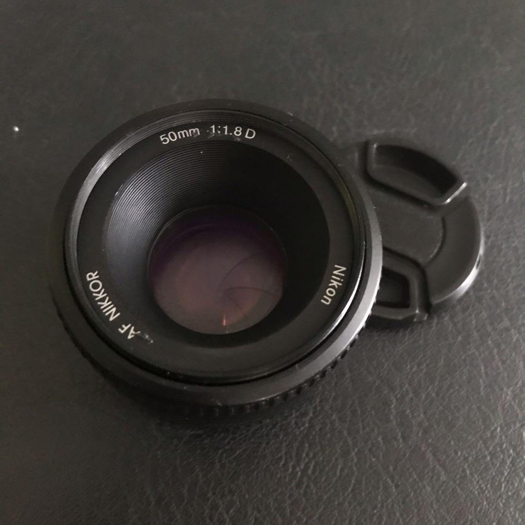 Nikon DSLR mirrorless Prime len 50mm f1.8D, Photography, Lens & Kits on