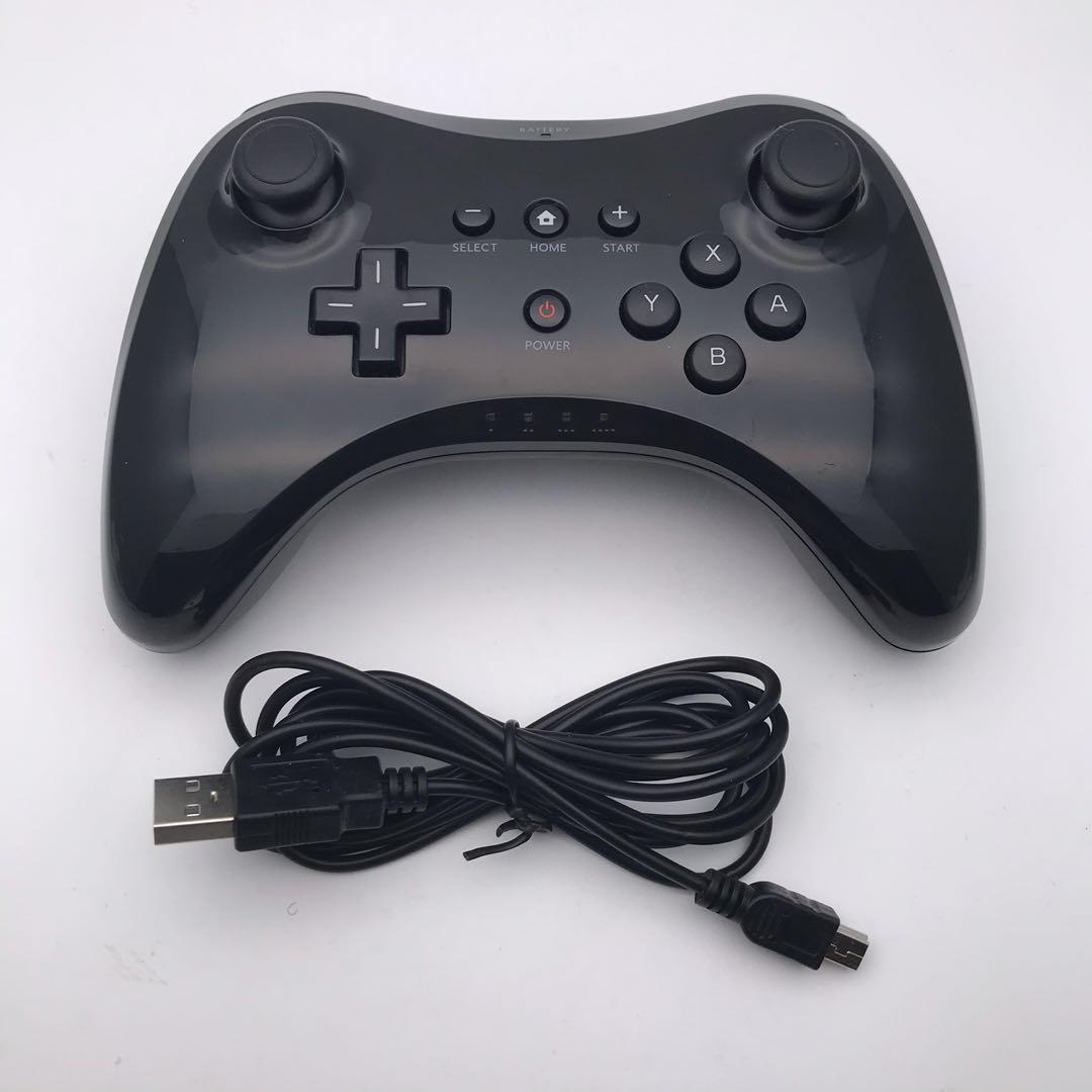 Nintendo Wii U Pro Controller Black, Toys & Games, Video Gaming