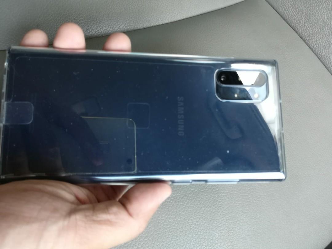 Note 10 Plus Black Colour Mobile Phones Tablets Android Phones Samsung On Carousell