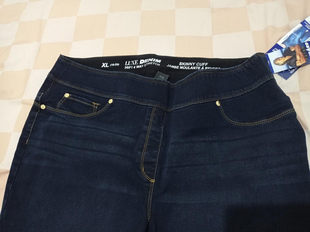 Nygard luxe denim skinny cuff discount