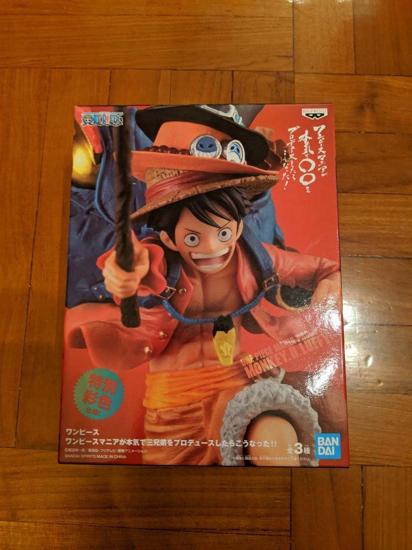 日版金證 海賊王one Piece 背包三兄弟路飛luffy 特別彩色版景品figure 模型公仔 玩具 遊戲類 玩具 Carousell