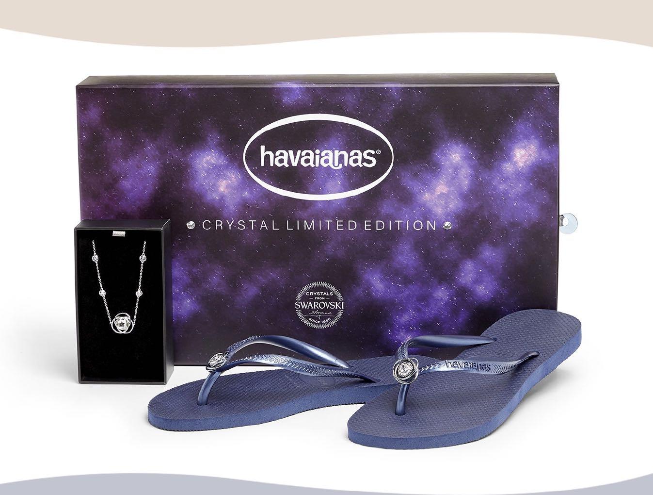 havaianas with crystal