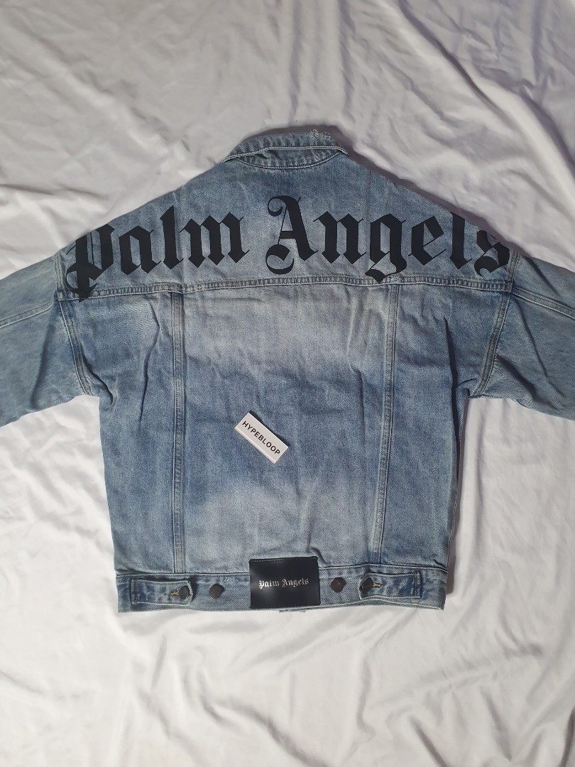 Palm Angel Denim Jacket, Men's Fashion, Clothes, Outerwear on Carousell