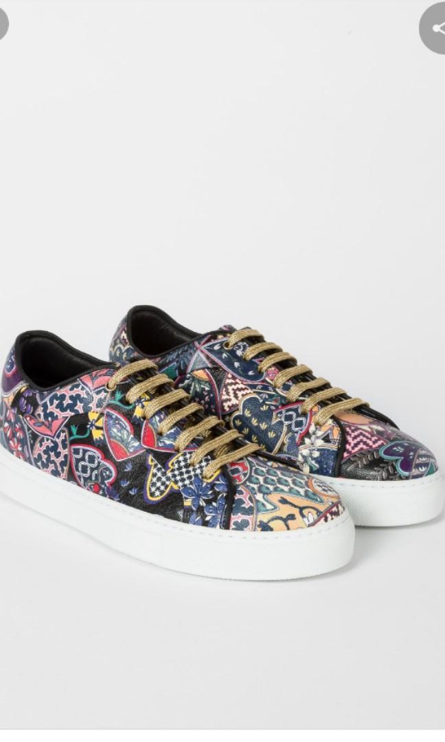 floral slip on trainers