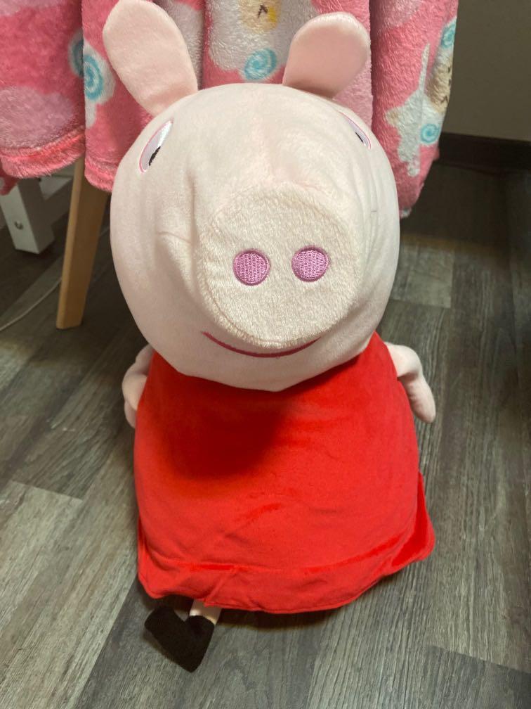 large peppa pig soft toy