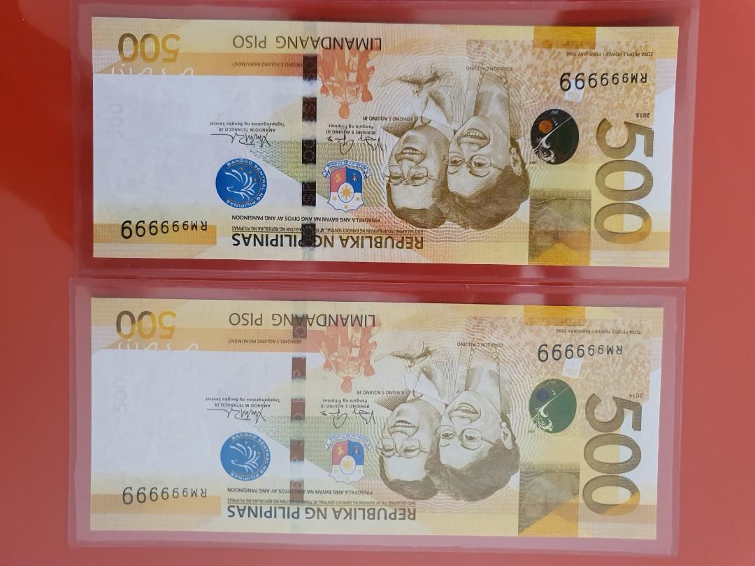 Philippines 500 Peso Rm999999 Rm999999 Hobbies Toys Memorabilia Collectibles Currency On Carousell