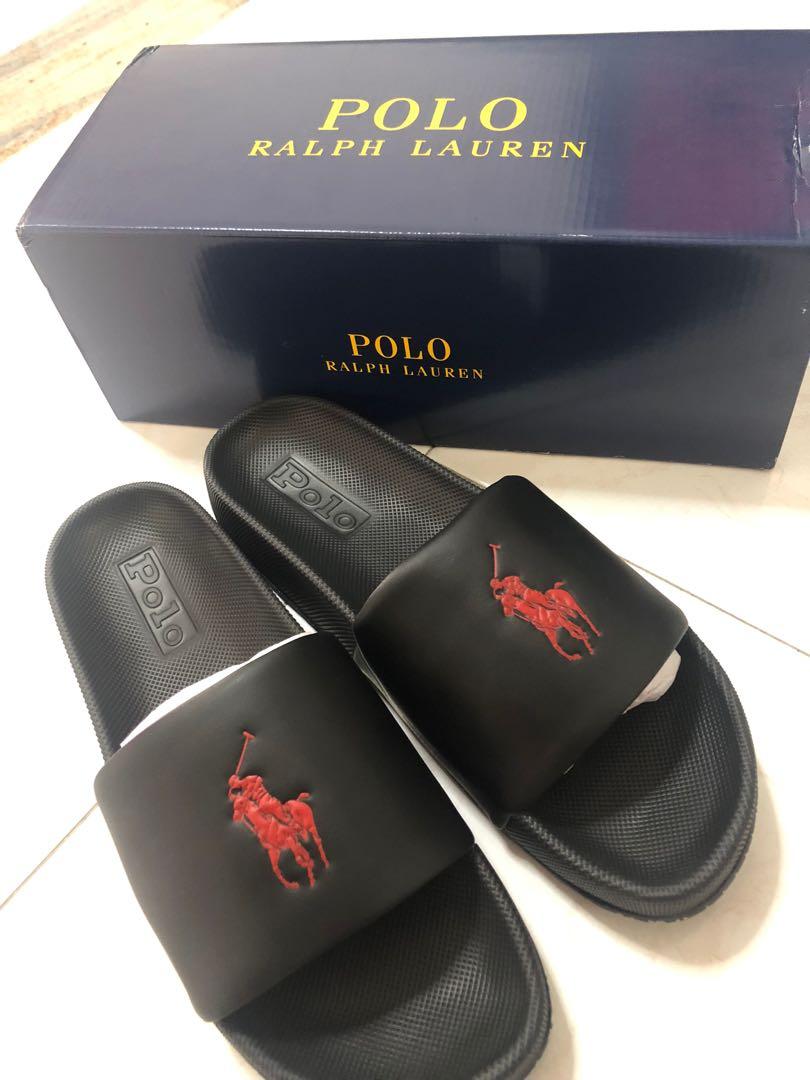 mens sliders ralph lauren