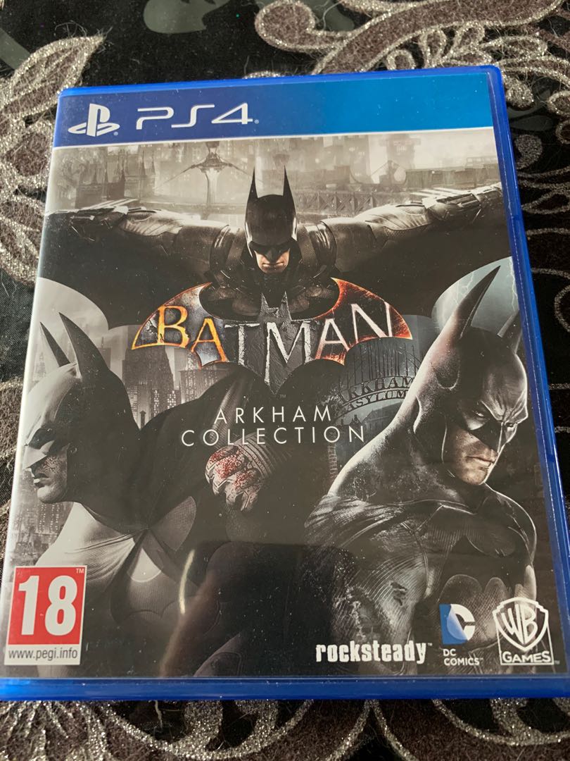PS4 Batman Arkham Trilogy Collection, Video Gaming, Video Games,  PlayStation on Carousell