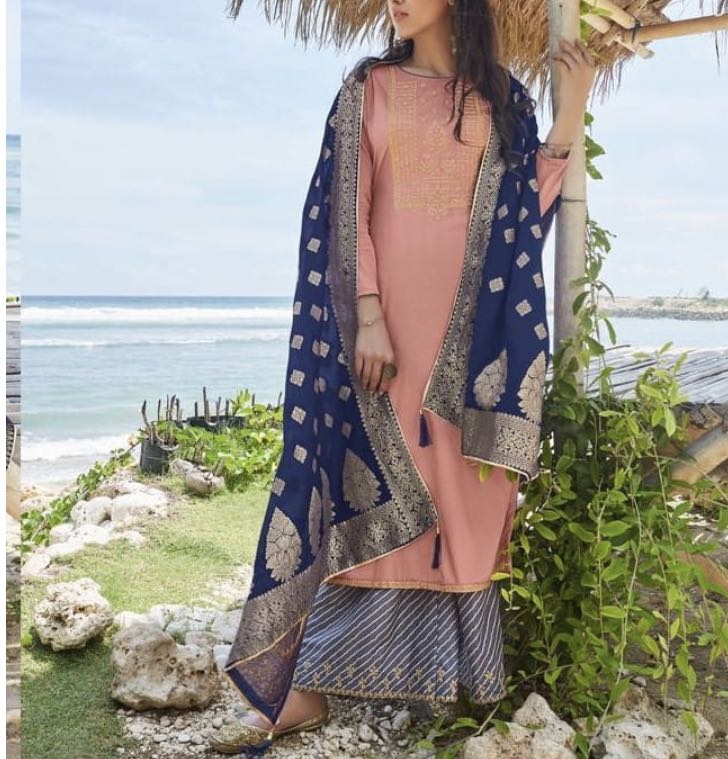 punjabi suit shawl