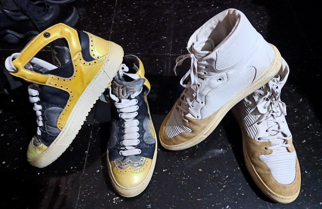 John Galliano, Shoes, John Galliano Fashion Hightop Huarache Sneaker Nwt