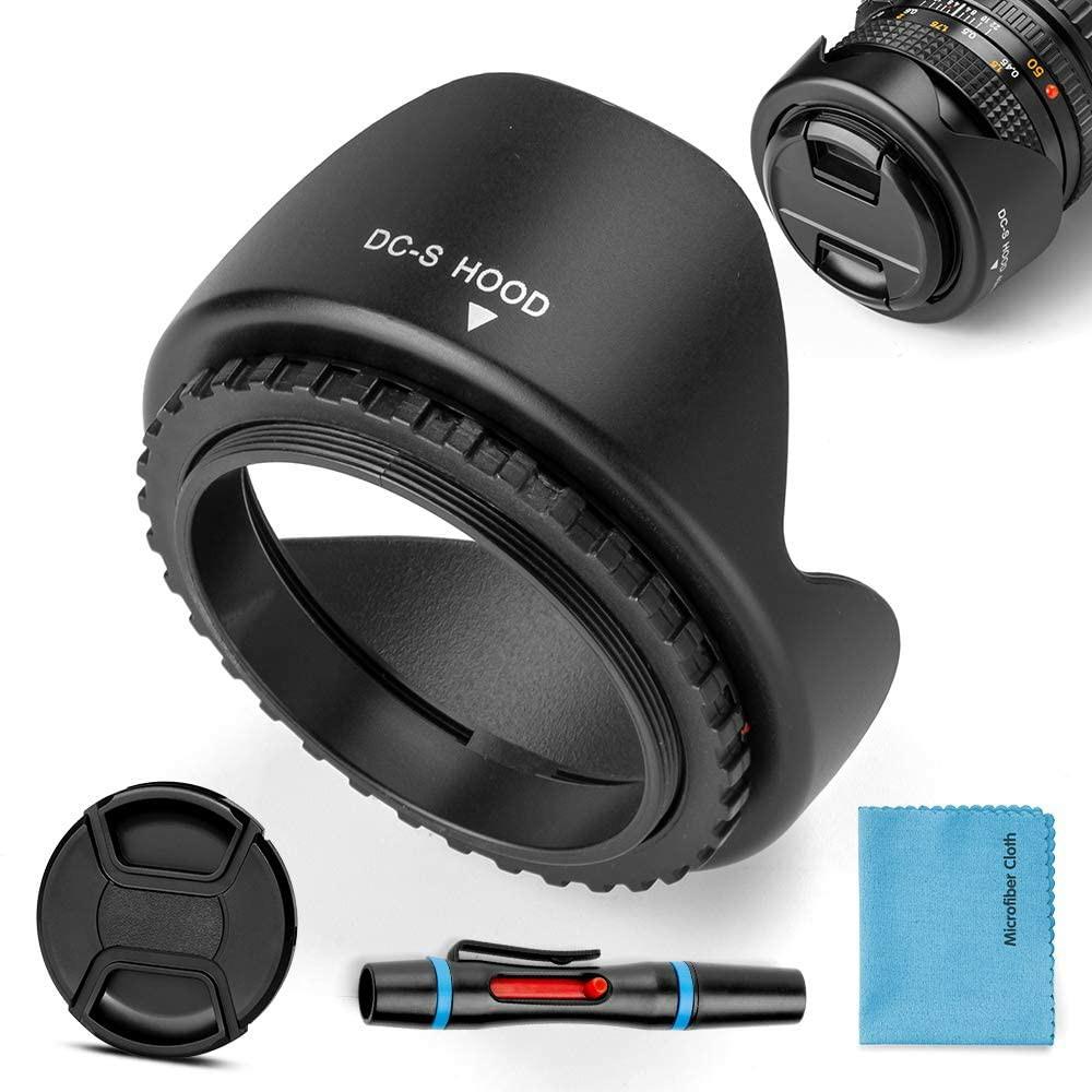 Reversible 67mm Lens Hood Fotover Universal Tulip Flower Lens Hood Sun Shade With Centre Pinch Lens Cap For Canon Nikon Sony Pentax Olympus Fuji Camera Photography Lens Kits On Carousell