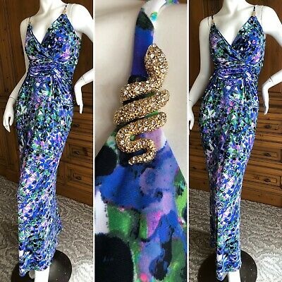 cavalli maxi dress