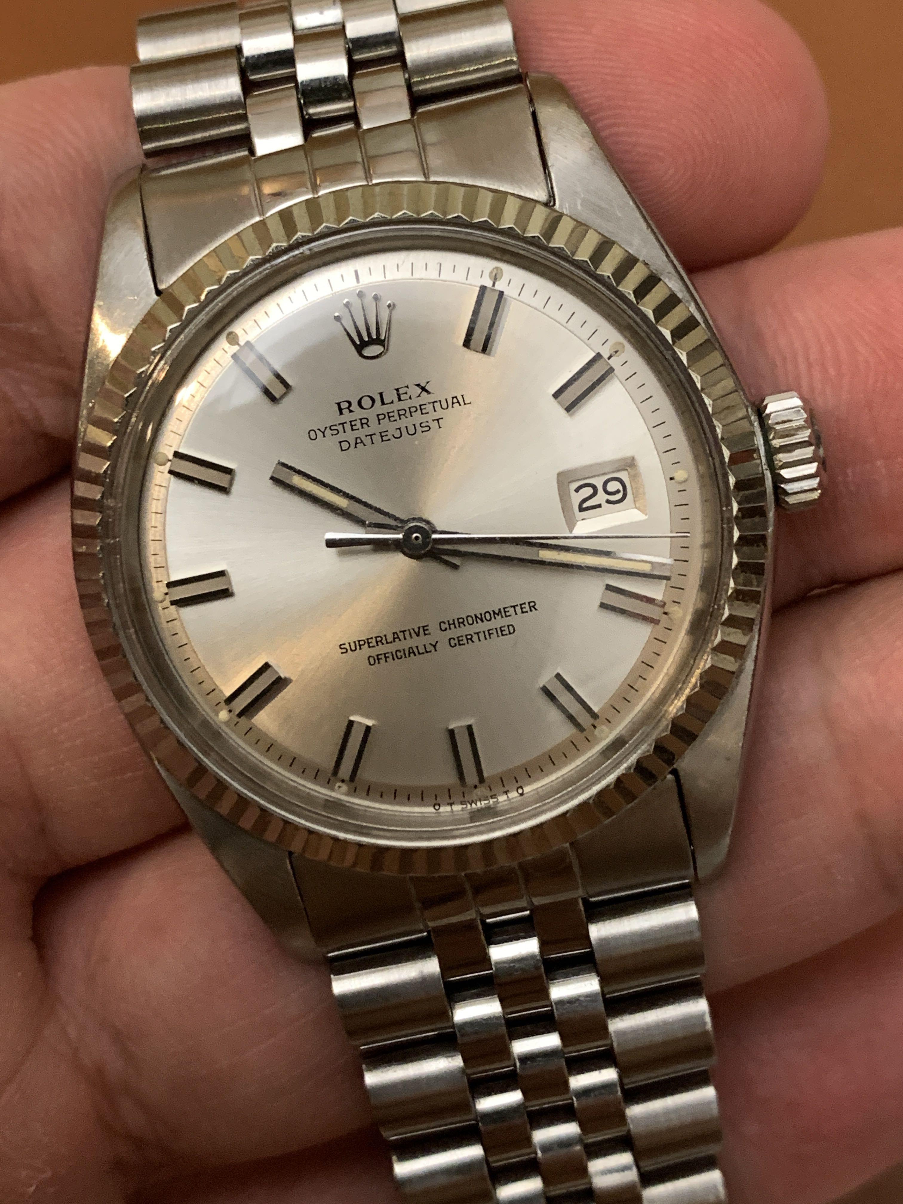 Rolex 1601 wide hotsell boy