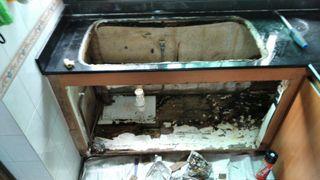 Rotten Cabinet Repair (Kitchen/Vanity)