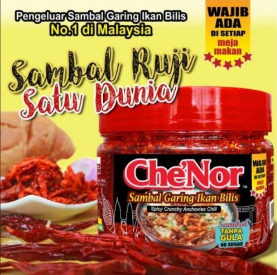 Sambal Garing Che Nor Food Drinks Instant Food On Carousell