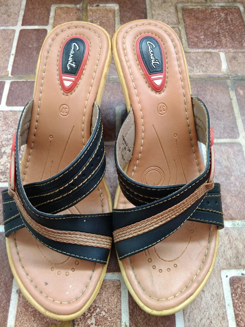 Sandal Carvil Wedges Fesyen Wanita Sepatu di Carousell