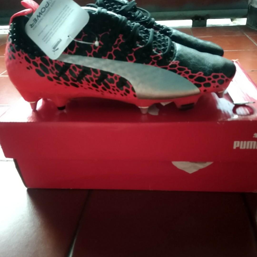 Sepatu Bola Puma Evopower Vigor 1 Graphic Sg Fesyen Pria Sepatu Lainnya Di Carousell