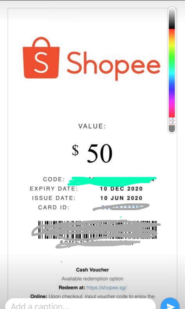 Shopee Voucher 50 For 40 Tickets Vouchers Vouchers On Carousell