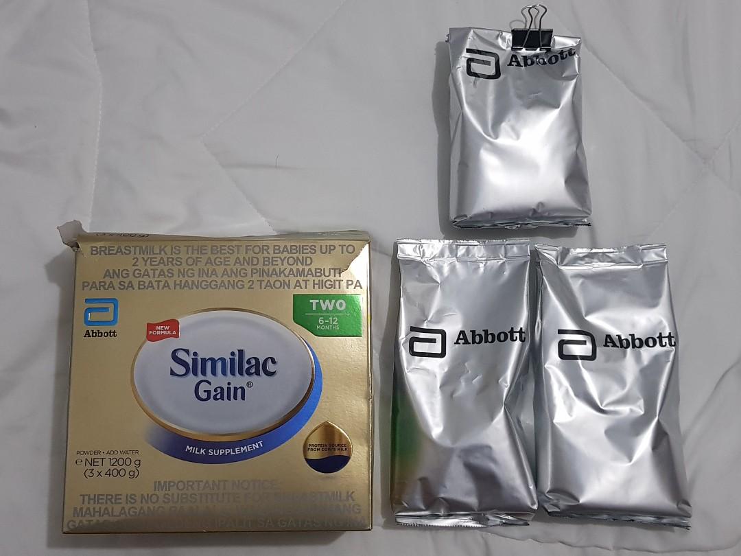 Similac gain 6 to 12 months discount