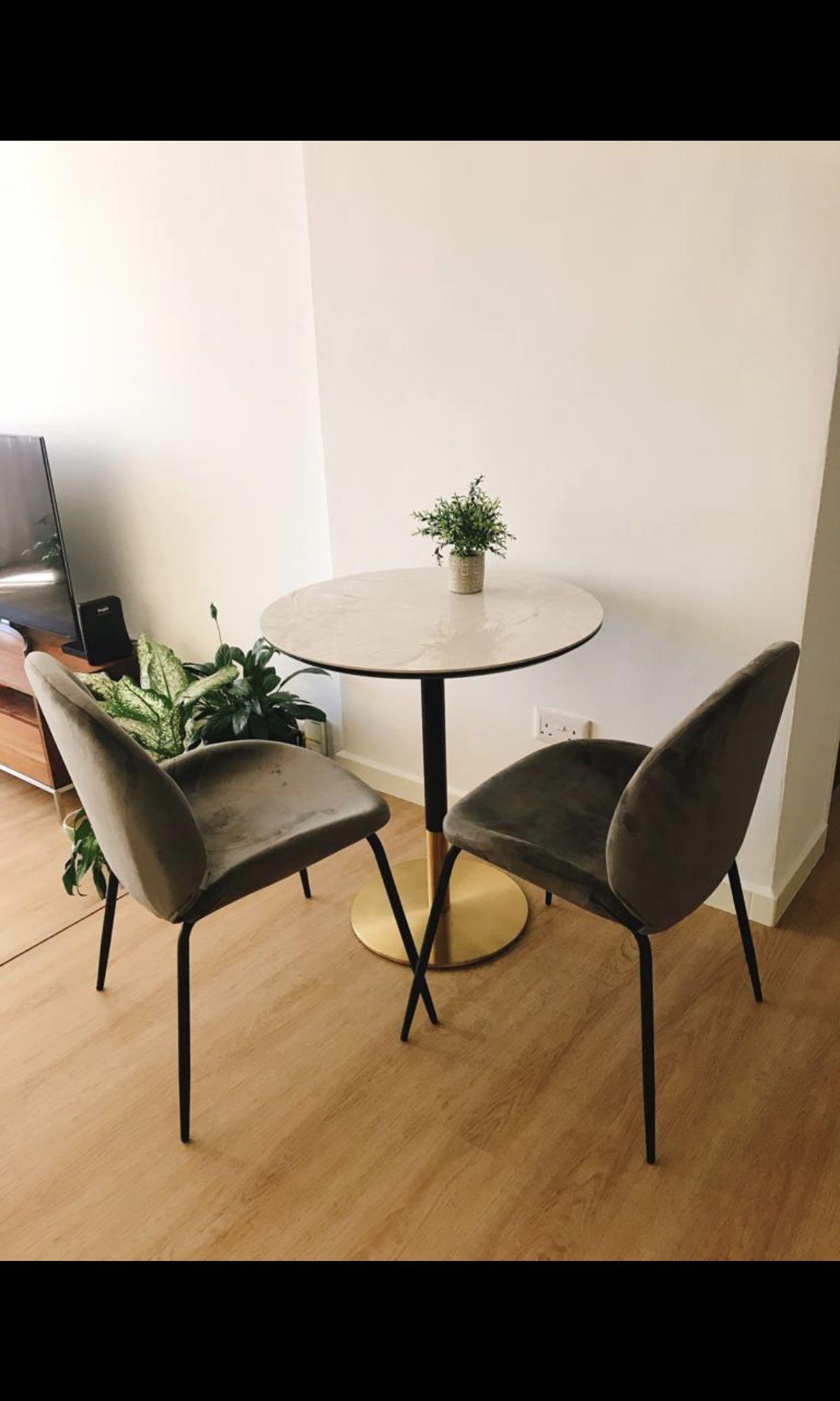 Small Dining Table (chairs not for sale ), Furniture & Home Living