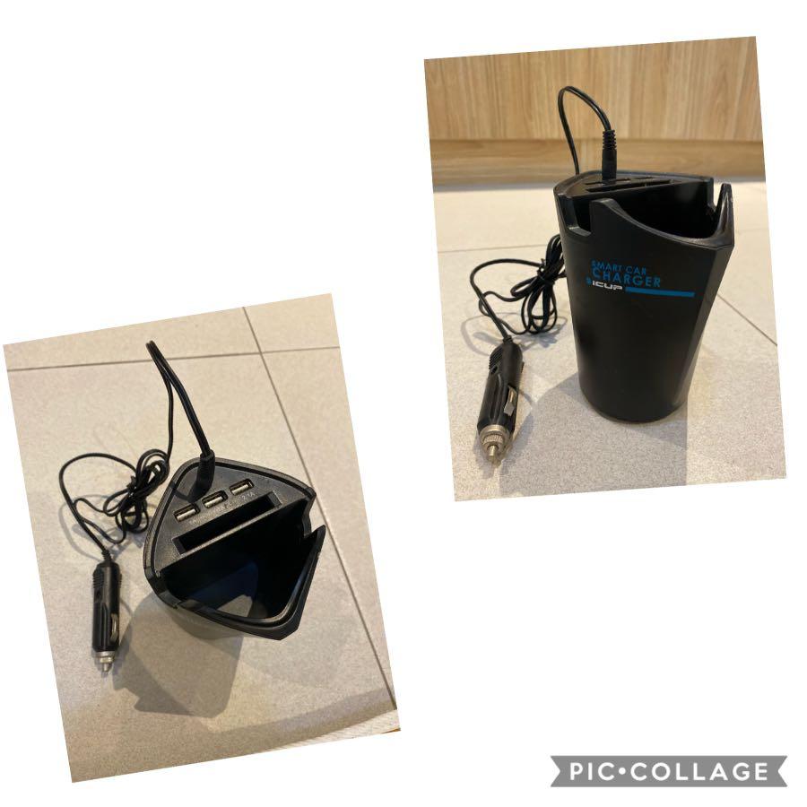 Smart car charger cellphone holder (Category: Chargers) located in San Juan City. Submitted by donyadii (Listing ID 1025321086, Image 1). Description: Good as New.