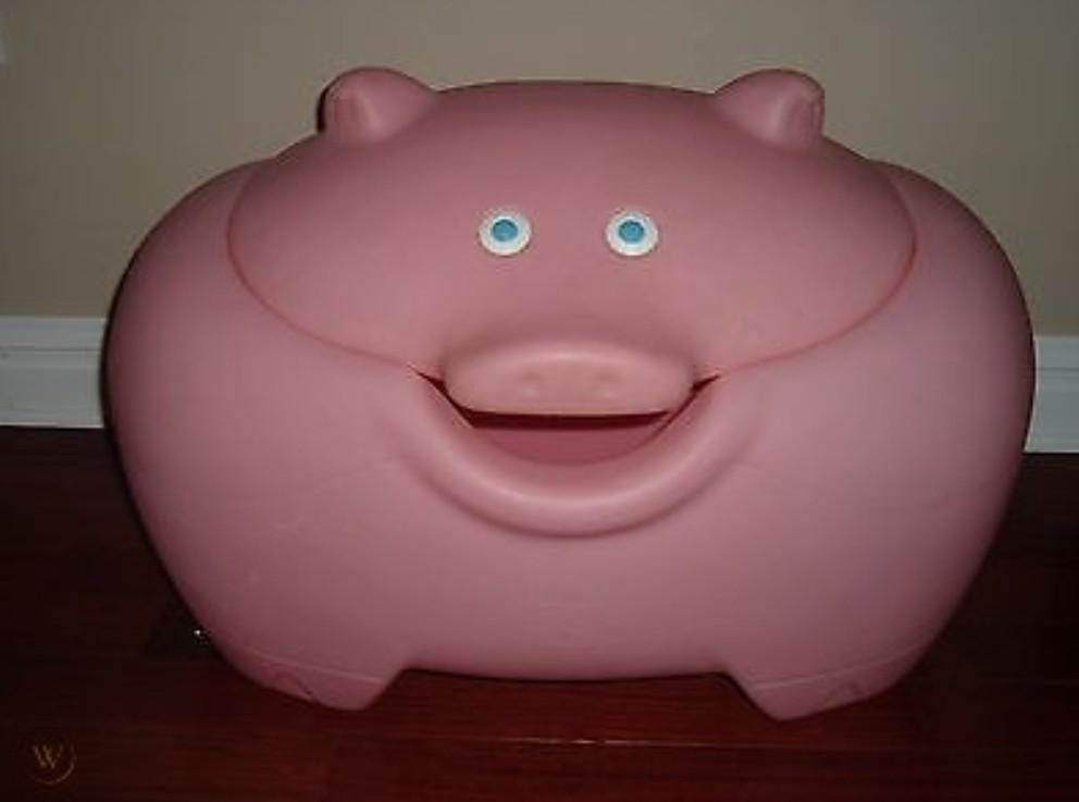 Little tikes pig toy outlet box