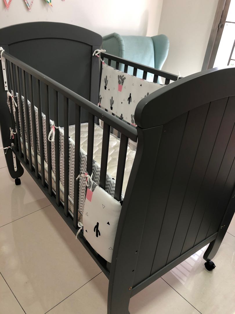 Sweet cherry baby cot top
