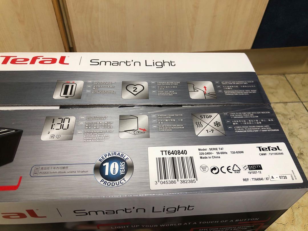 Tefal Smart N Light Toaster TT640840, TV & Home Appliances, Kitchen ...