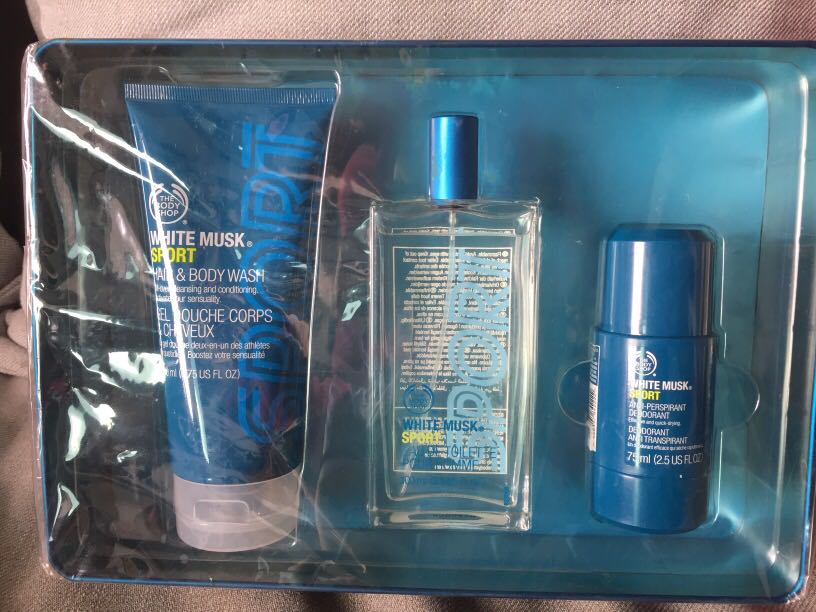 white musk sport perfume