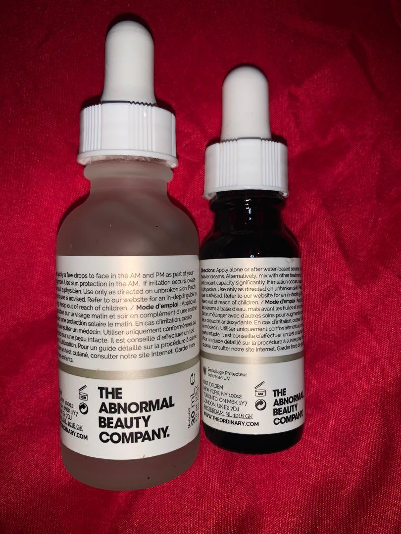 The Ordinary Alpha Arbutin 2 + HA and Pycnogenol 5, Beauty & Personal Care, Face, Face Care on