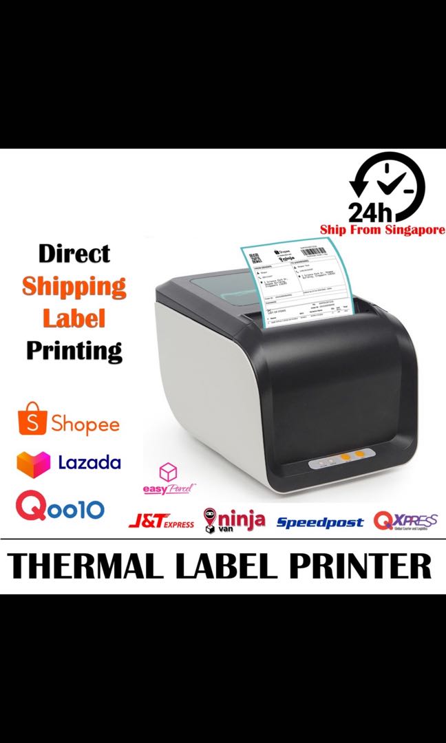 Thermal Printer for Shipping Labels, Waybill barcode label ...