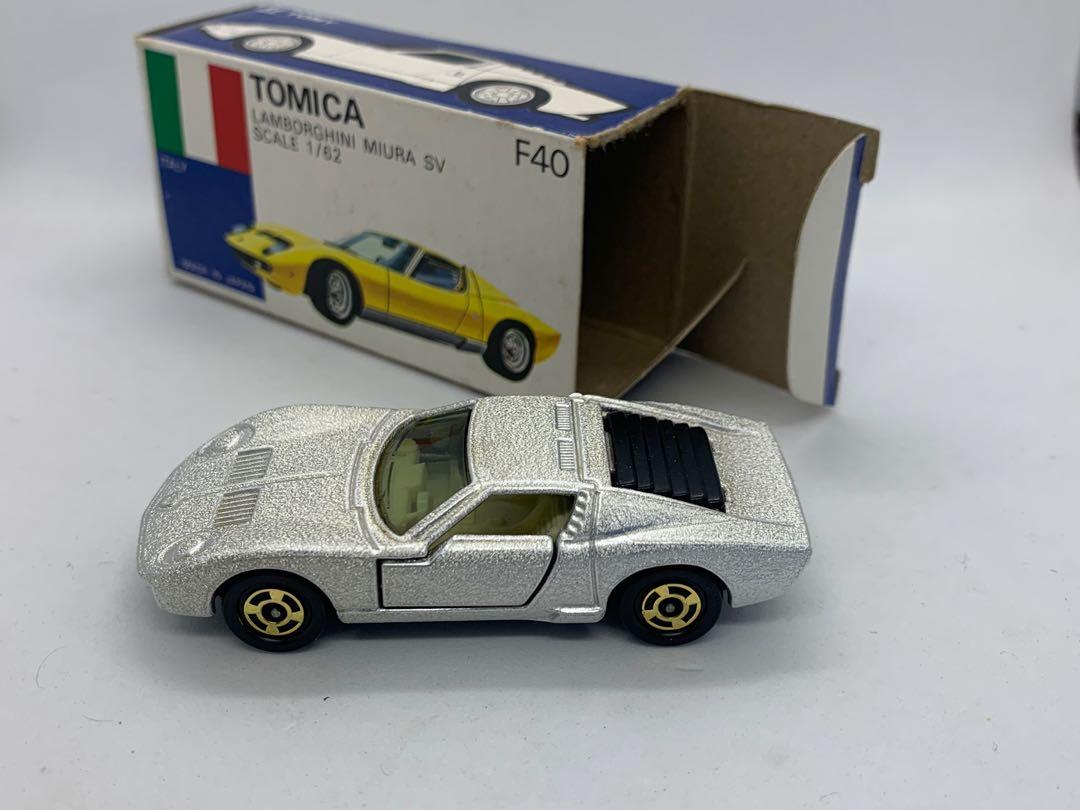 Tomy Tomica F40 Lamborghini Miura Sv 藍盒伊勢丹特注剪耳 玩具 遊戲類 玩具 Carousell