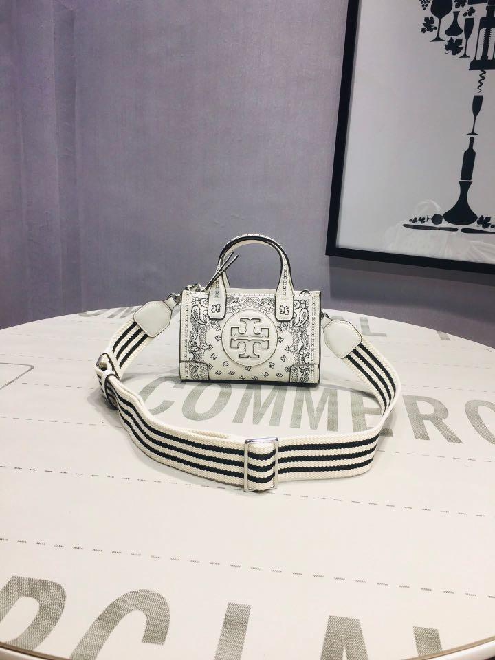 ella printed micro tote bolsa