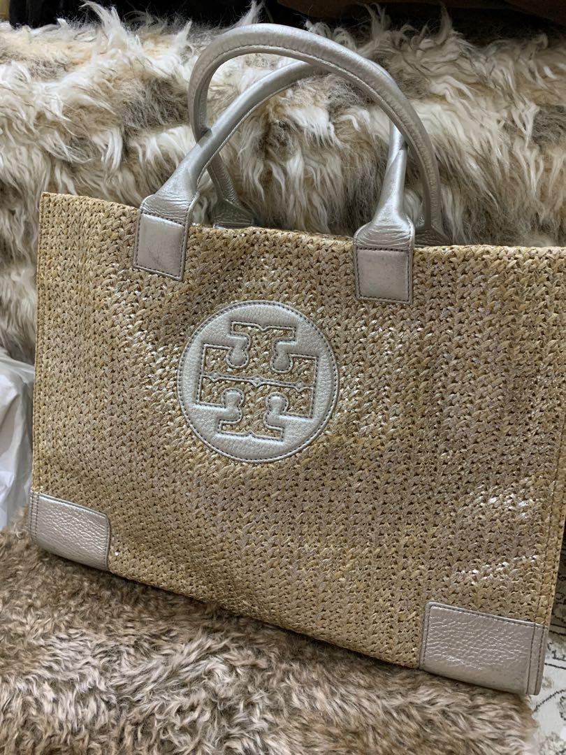 Tory Burch Gold with Silver trimming tote bag, Women's Fashion, Bags &  Wallets, Cross-body Bags on Carousell