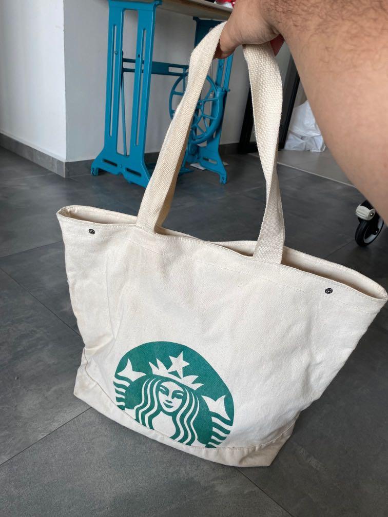 starbucks canvas bag