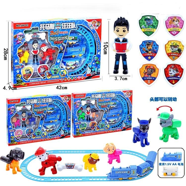 paw patrol train set