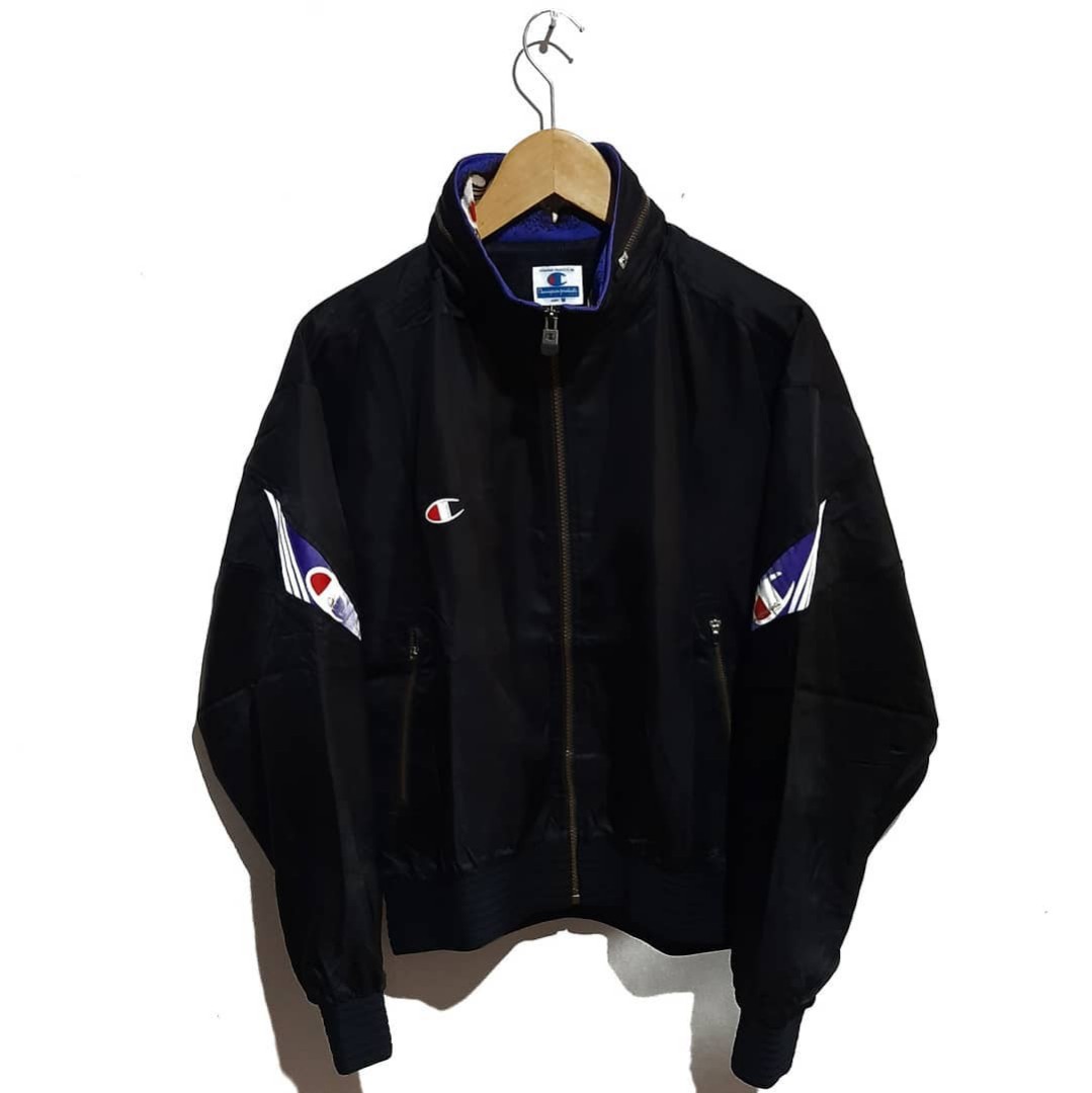 champion black jacket